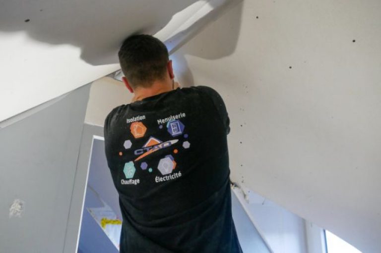 isolation des rampants placo plafond