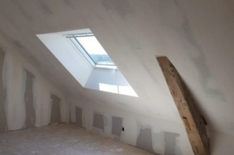 rendu pendant chantier rampants