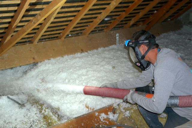 Isolation intérieure à Angers combles